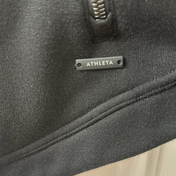 Athleta Easy Cozy Karma Asym Hooded Jacket Size Small - Picture 9 of 10